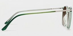 Walden Hellgrün Quadratisch Sonnenbrille3