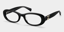 Catherine Schwarz Oval Brille4