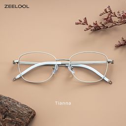 Tianna Weiß Rechteckig Brille1