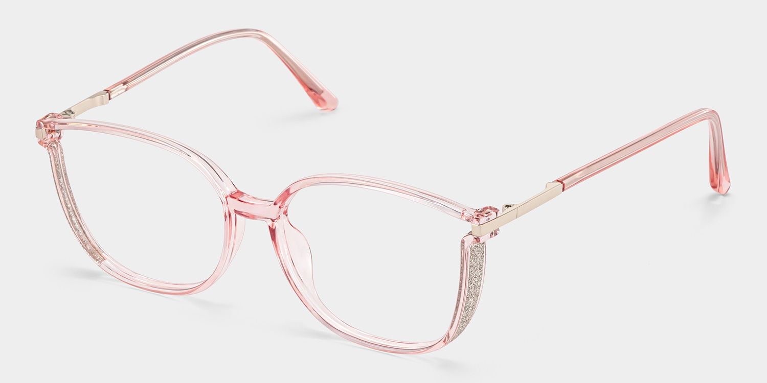 Walden Fleischfarben Rosa Cateye Brille2