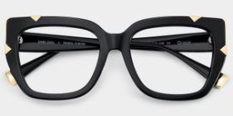 Grace Schwarz Cateye Brille2