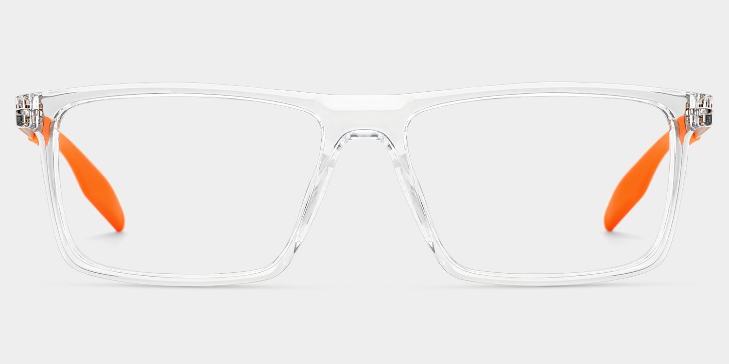 Active Klar Rechteckig Brille2