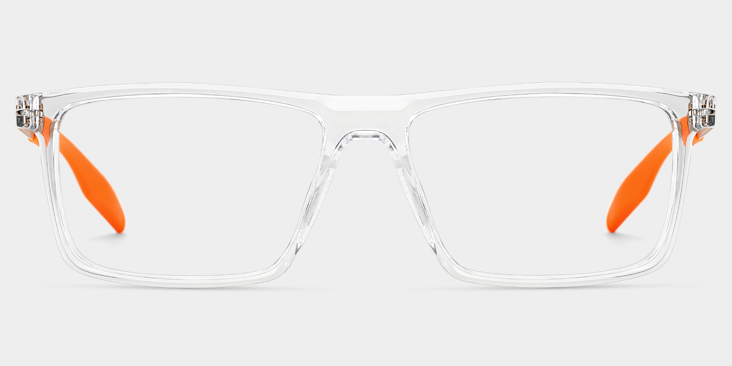 Active Kristall Rechteckig Brille gutes Bild