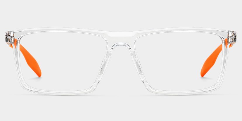 Active Klar Rechteckig Brille
