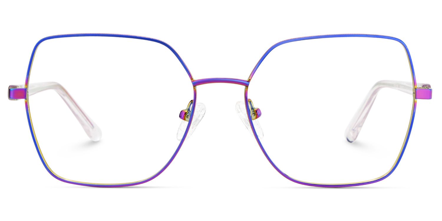 Billie Bunt Geometrisch Gemischte Materialien Brille2