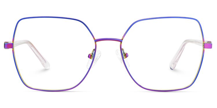 Billie Bunt Geometrisch Brille