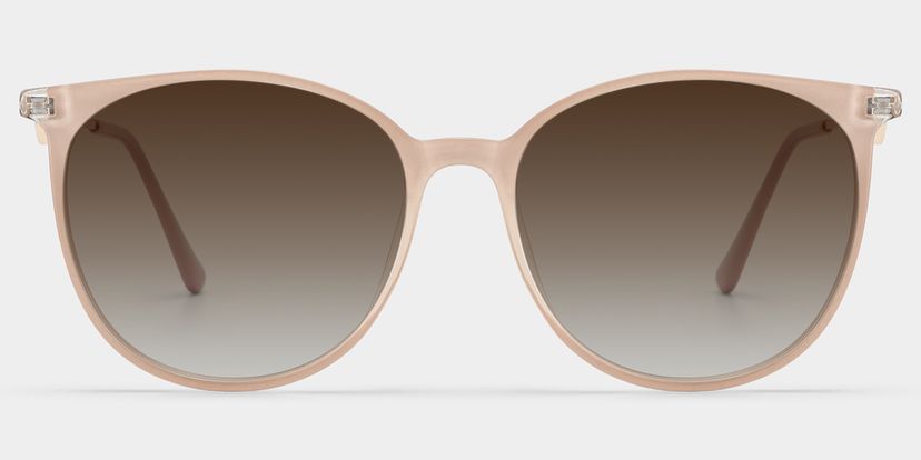 Babbage Hellbraun Rund Brille