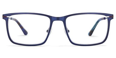 Roxana Blau Rechteckig Brille
