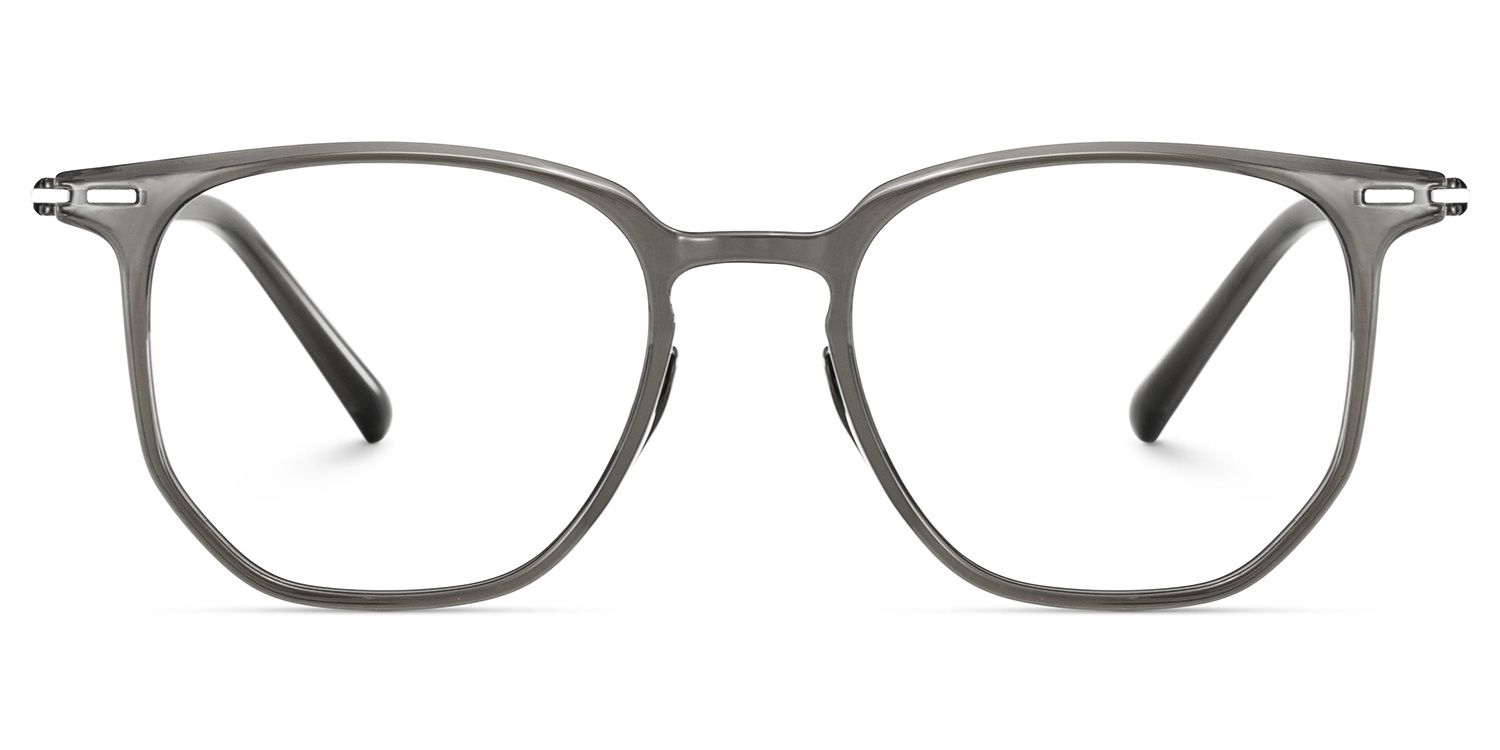 Isla Grau Geometrisch Brille1
