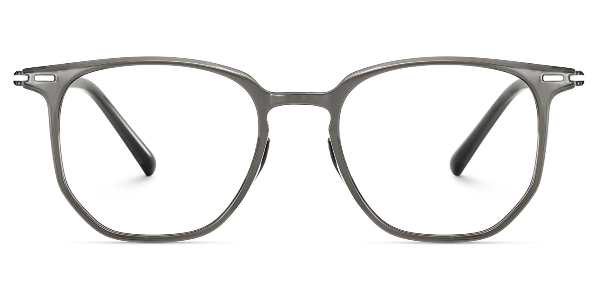 Isla Grau Geometrisch Brille1
