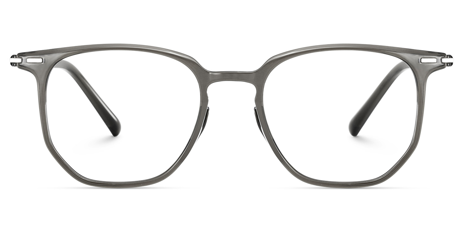 Isla Grau Geometrisch Brille1