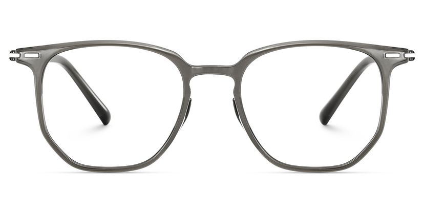 Isla Grau Geometrisch Brille