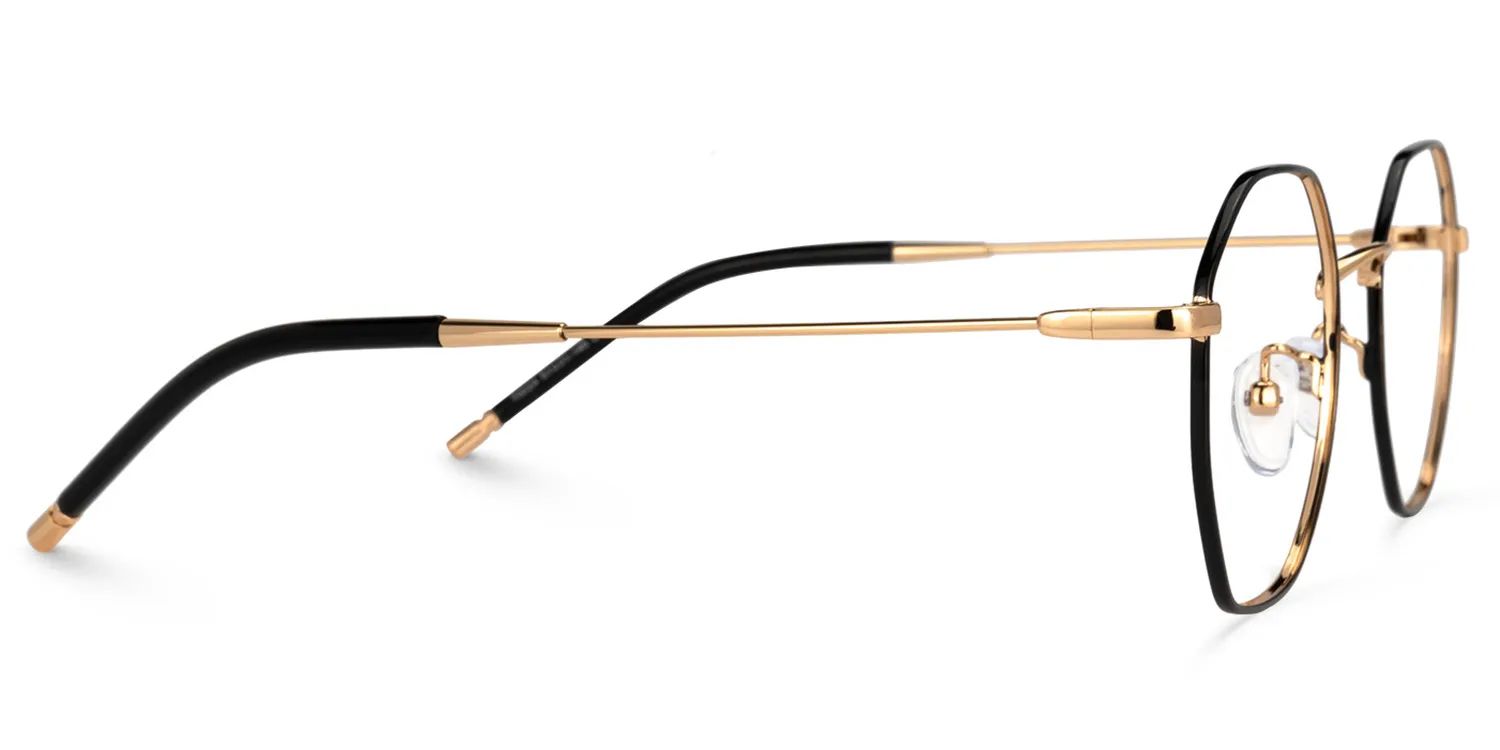 Reyes Schwarz Geometrisch Brille2