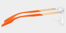 Active Klar Rechteckig Brille5