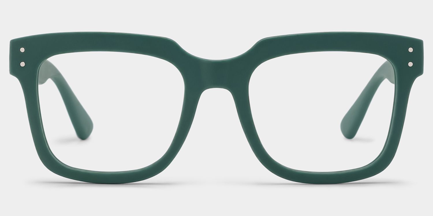 Liizbeett Grün Quadratisch Brille1