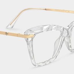 Juliet Klar Rechteckig Brille4
