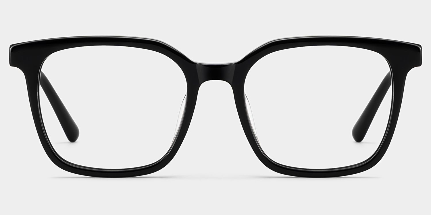 Freya Schwarz Quadratisch Brille2