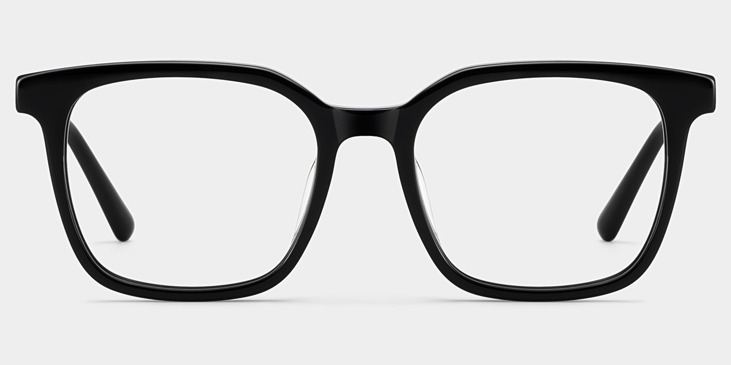Freya Schwarz Quadratisch Brille gutes Bild