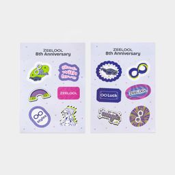 Zeelool 8. Jahrestag Aufkleber1
