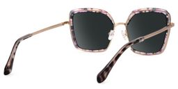 Chris Lila-Blumendruck Geometrisch Brille3