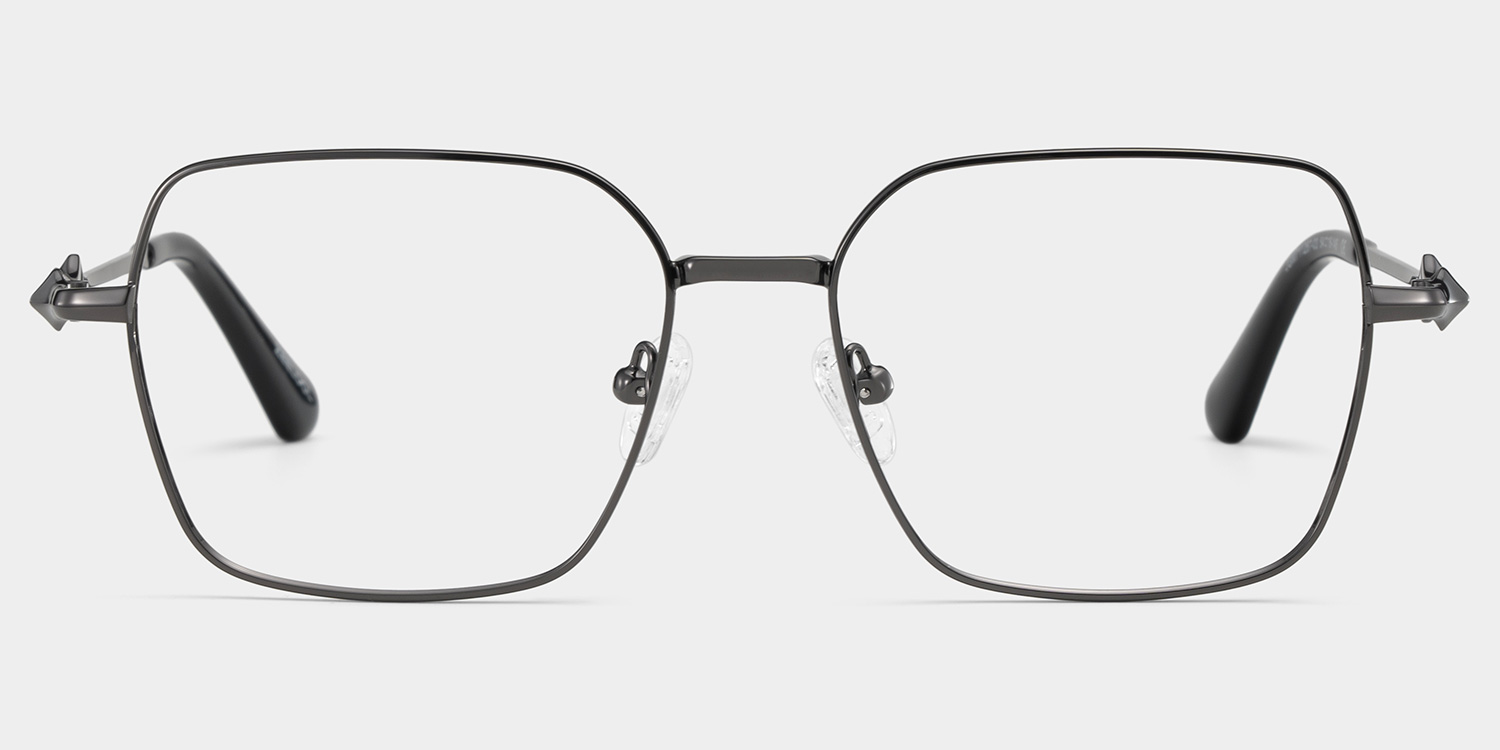 Kayla Schwarz Geometrisch Brille