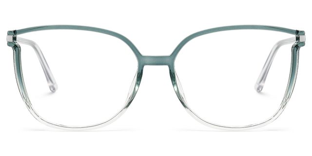 Walden Graugrün Cateye Brille