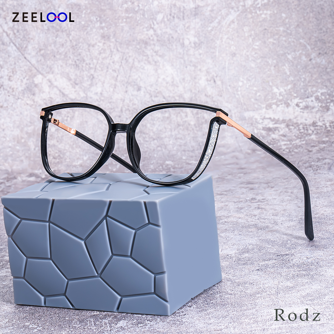 Walden Schwarz Cateye Brille1