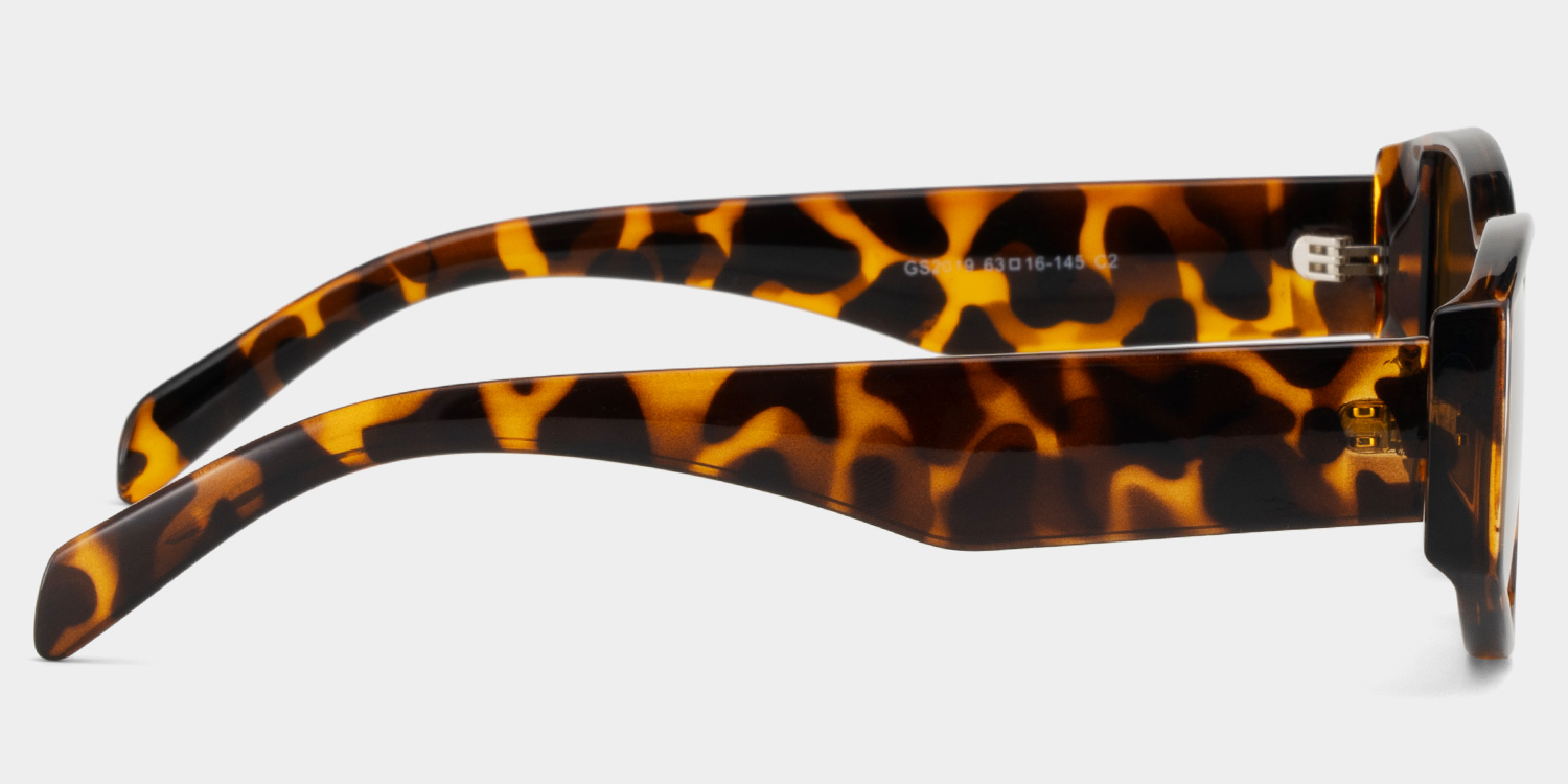 Gino Tortoise Geometrisch Sonnenbrille3