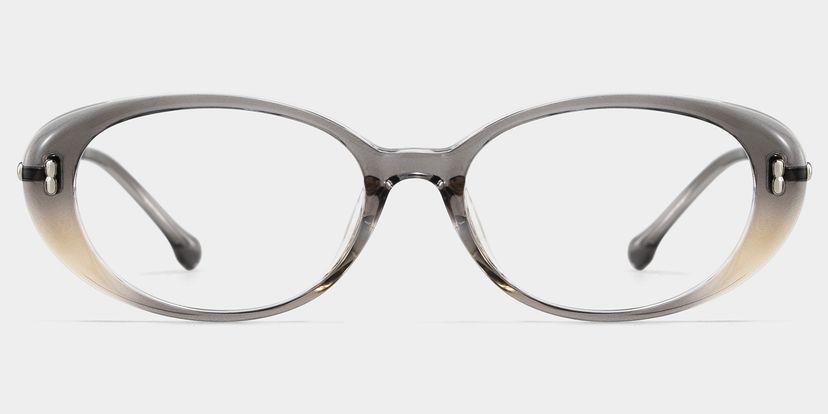 Blaire Grau Oval Brille