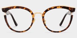 Laraine Braun-Tortoise Cateye Brille0