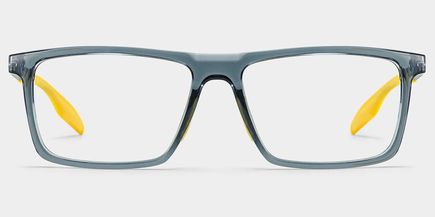 Active Blau-Gelb Rechteckig Brille0