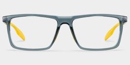 Active Blau-Gelb Rechteckig Brille0