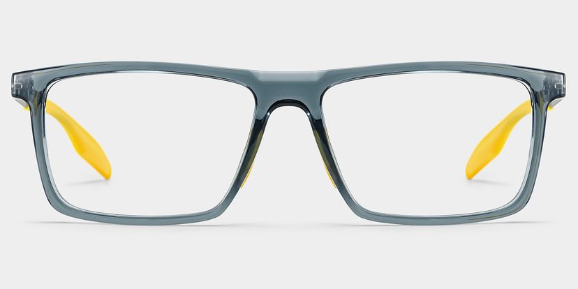 Active Blau-Gelb Rechteckig Brille