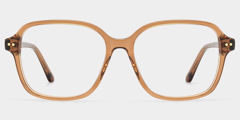 Clementine Braun Quadratisch Brille