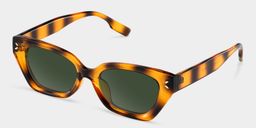 Philo Tortoise Geometrisch Sonnenbrille2