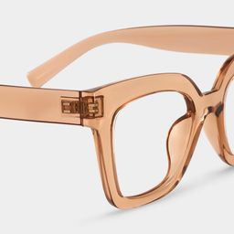 Malcolm Champagne Quadratisch Brille4