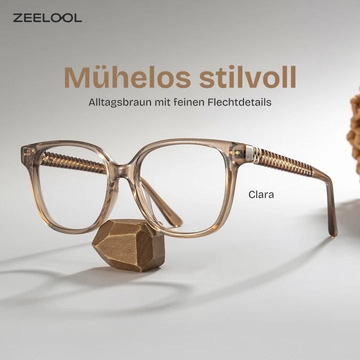 Clara Klarbraun Cateye Brille