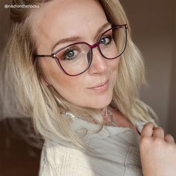 Walden Lila Quadratisch Brille8