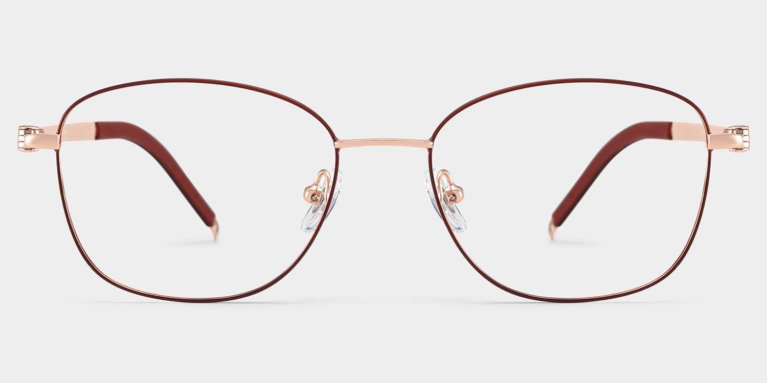 Tianna Rot Rechteckig Brille