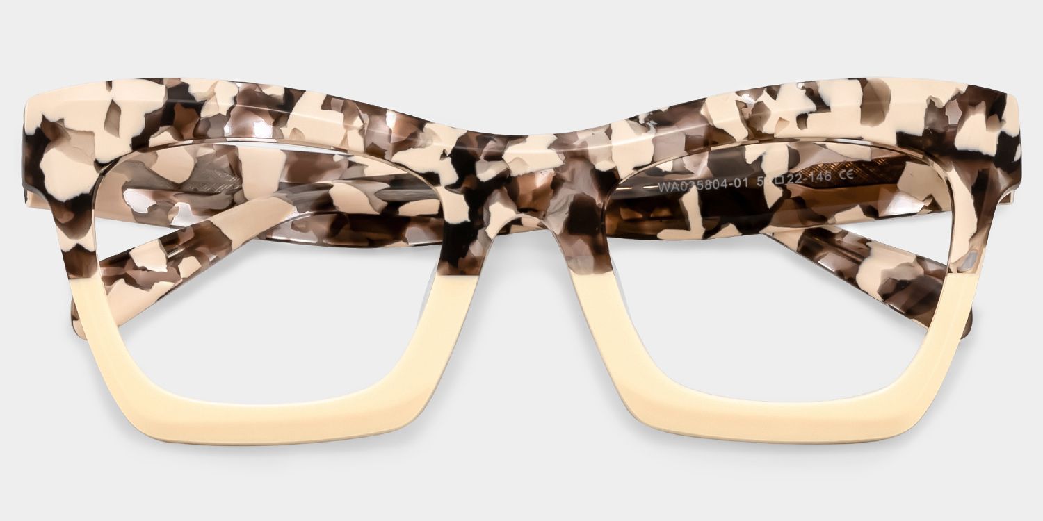 Benitez Zweifarbig Quadratisch Brille1