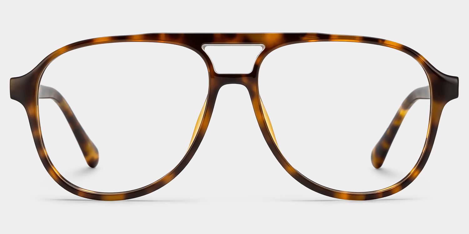 Luna Tortoise Pilot Brille0