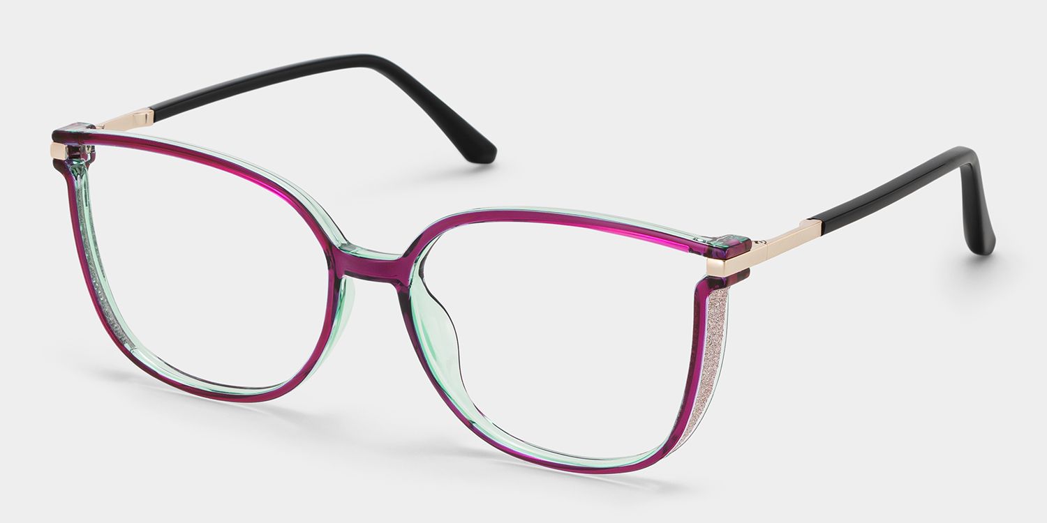 Walden Lila Cateye Brille4