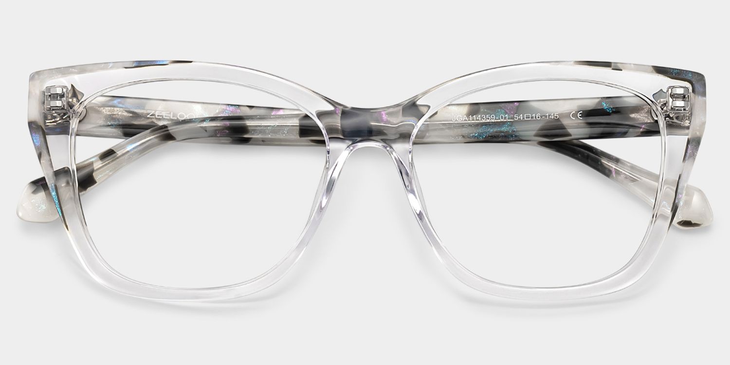 Maple Klar Schmetterling Brille2