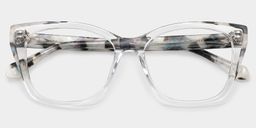 Maple Klar Schmetterling Brille2