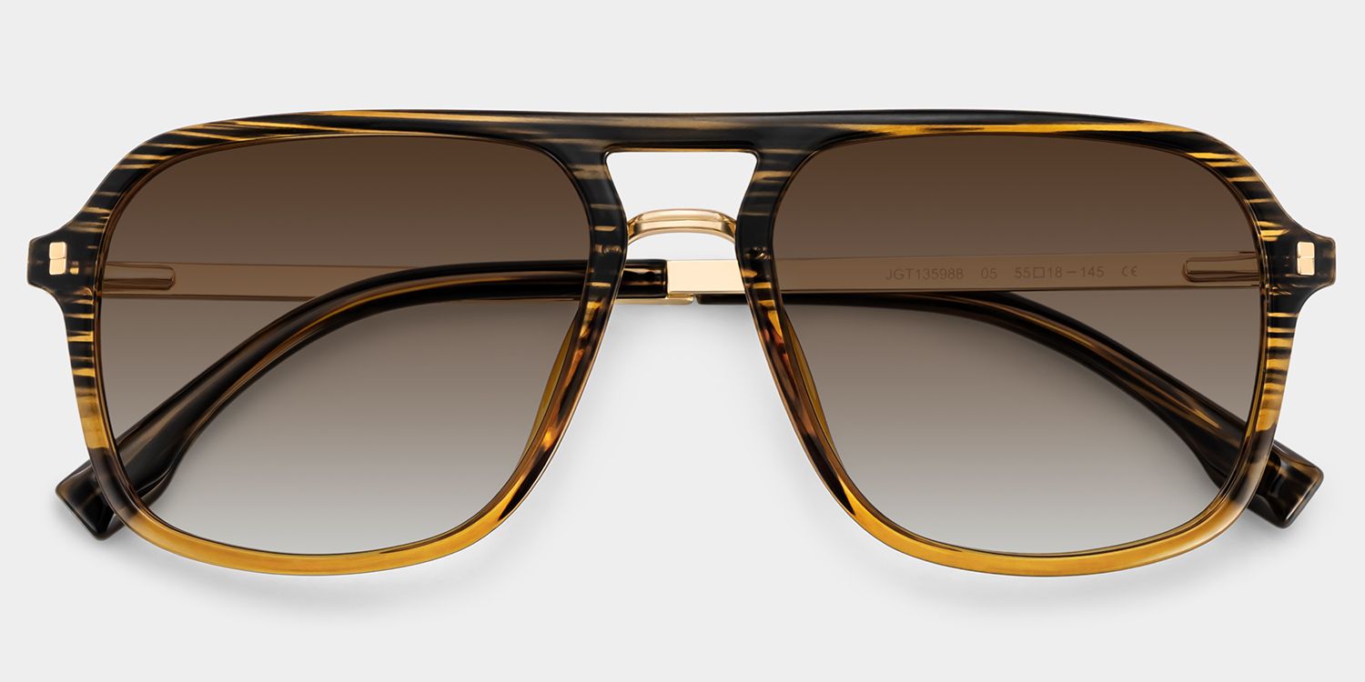 Berkeley Braun Pilot Brille1