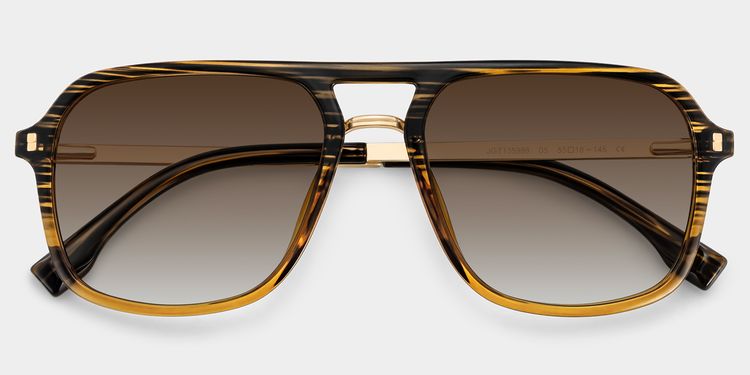 Berkeley Braun Pilot Sonnenbrille