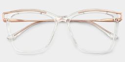 Matia Klar Quadratisch Brille1