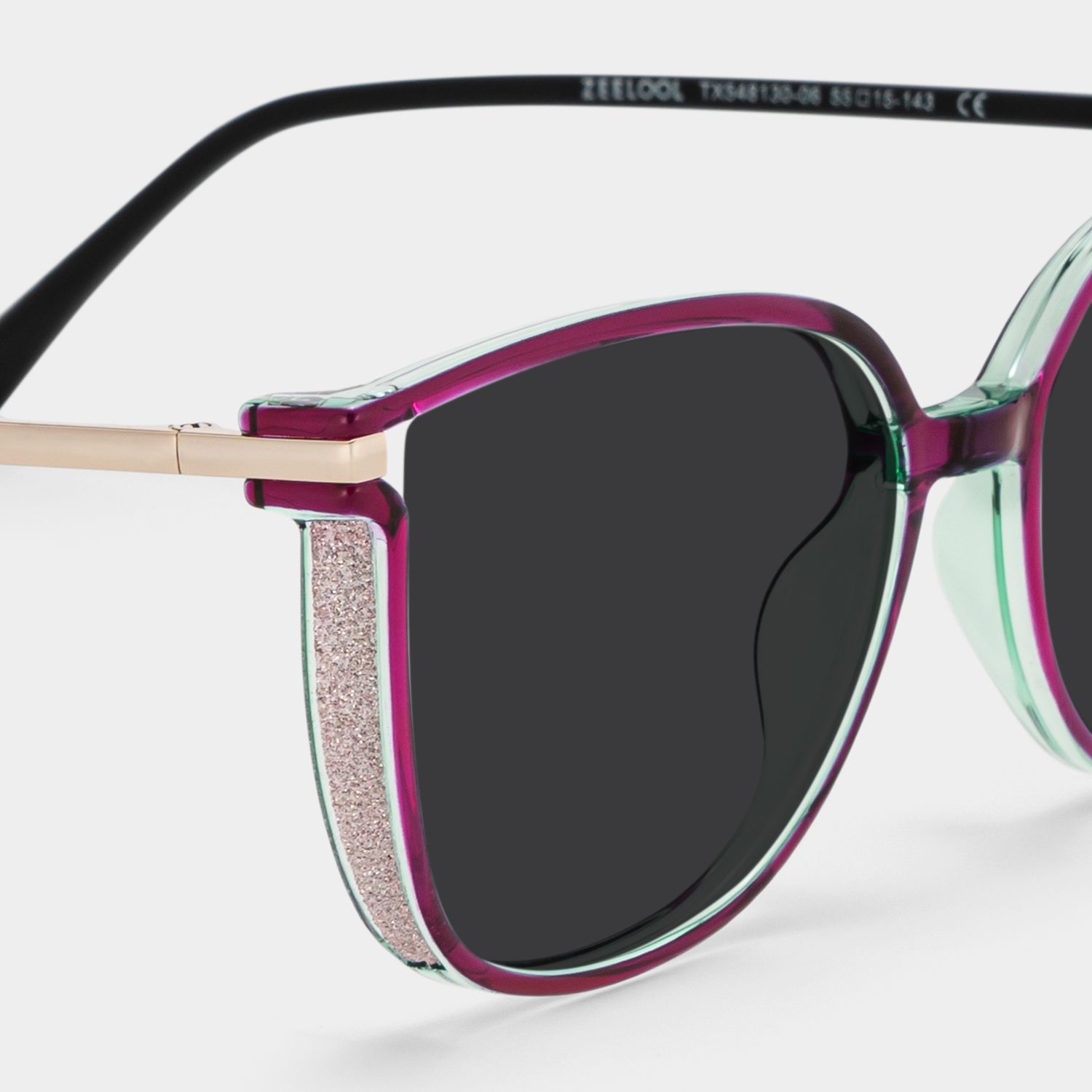 Walden Lila Cateye Brille4