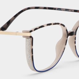 Walden Schwarz-Tortoise Quadratisch Brille4