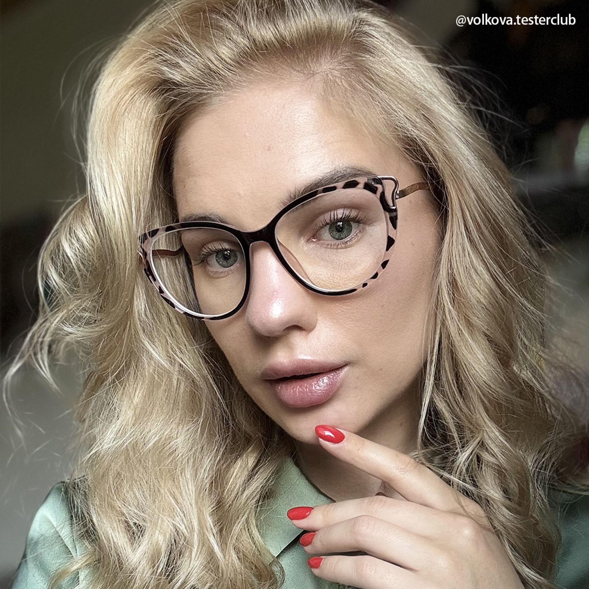 Chapman Braun-Tortoise Cateye Brille6